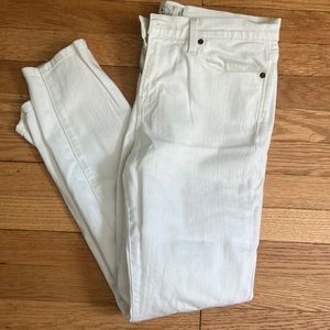 Lucky Brand Brooke Skinny White 30